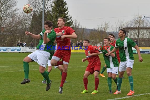 Landesliga Rhein Neckar FC Zuzenhausen gegen SG Wiesenbach 28.03.2015 (© Siegfried)